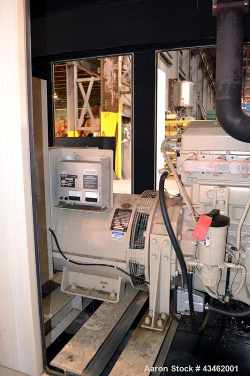 Used Katolight 415 kW diesel generator set, model D415FRJ4, SN-WA537840-97232-0304, John Deere model 6125HF070 engine, EPA tier II certified, SN-RG6125H039104. 3/60/277-480V. 600 Amp main-line circui...