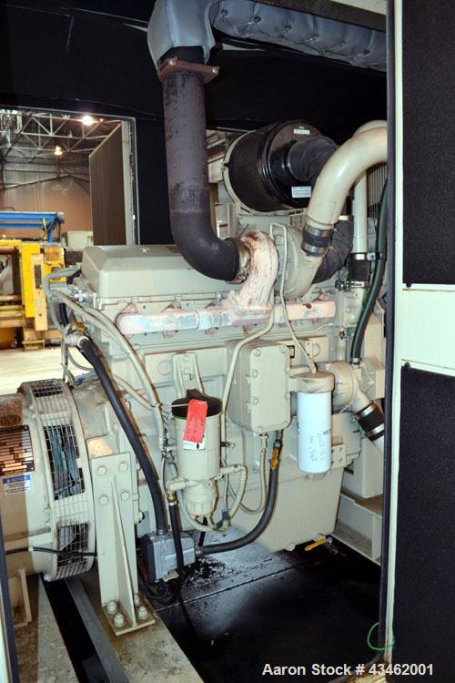 Used Katolight 415 kW diesel generator set, model D415FRJ4, SN-WA537840-97232-0304, John Deere model 6125HF070 engine, EPA tier II certified, SN-RG6125H039104. 3/60/277-480V. 600 Amp main-line circui...