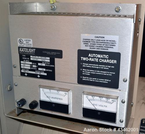 Used Katolight 415 kW diesel generator set, model D415FRJ4, SN-WA537840-97232-0304, John Deere model 6125HF070 engine, EPA tier II certified, SN-RG6125H039104. 3/60/277-480V. 600 Amp main-line circui...