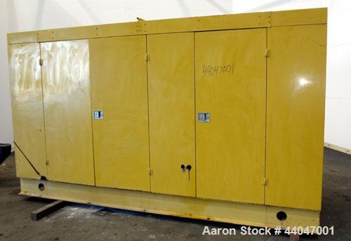Used Katolite 500 kW Standby Diesel Generator Set, Model D500FRV4, Serial WA52629765502. Volvo TAD1631GE engine rated 743 hp @ 1800 rpm. 3/60/277/480V. 600 Amp and 200 Amp main-line circuit breakers....