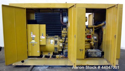 Used Katolite 500 kW Standby Diesel Generator Set, Model D500FRV4, Serial WA52629765502. Volvo TAD1631GE engine rated 743 hp @ 1800 rpm. 3/60/277/480V. 600 Amp and 200 Amp main-line circuit breakers....