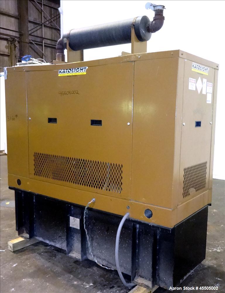 Used John Deere/Katolight 50 kW Standby Diesel Generator Set, Model D50FPJ4