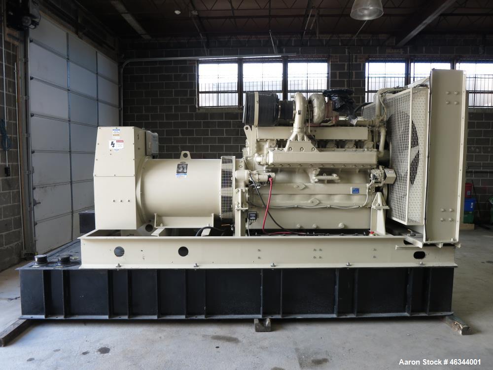 Used Katolight / Mitsubishi 600 kW diesel generator, model D600FRY4. Mitsubishi