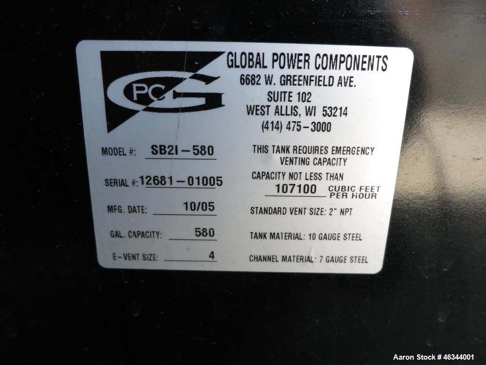 Used Katolight / Mitsubishi 600 kW diesel generator, model D600FRY4. Mitsubishi