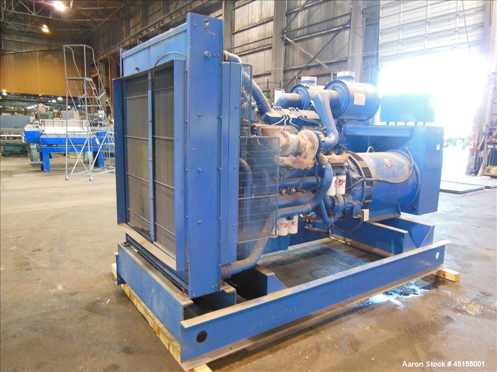 Used Katolight 600 kW continuous rated diesel generator set, Model D675FRR4 SN-UB3461746 B-36017. Perkins / Rolls Royce  diesel engine Model 3012TAG rated 961 hp at 1800 rpm, Number 6A26541U44218, SN...