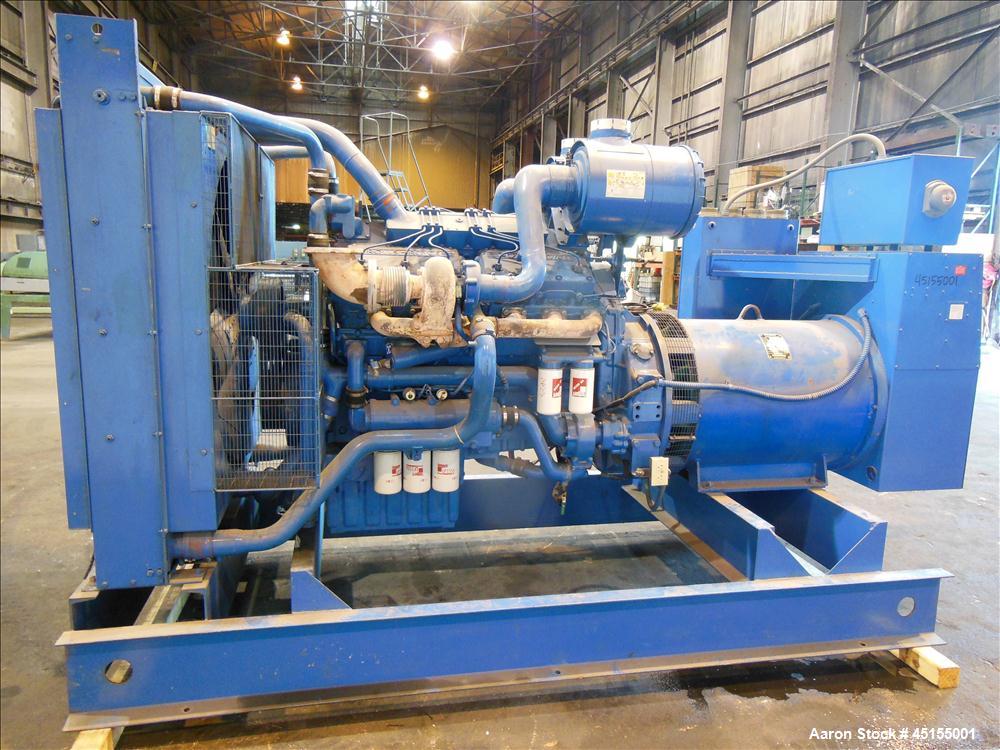 Used Katolight 600 kW continuous rated diesel generator set, Model D675FRR4 SN-UB3461746 B-36017. Perkins / Rolls Royce  diesel engine Model 3012TAG rated 961 hp at 1800 rpm, Number 6A26541U44218, SN...
