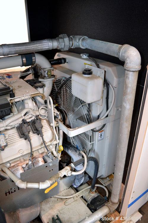 Used Katolite 125 kW Standby Natural Gas Generator Set. Katolight model NL125FPG4 SN-GEN0916DTS. GM 8.1 Liter engine rated 210 HP @ 1800 RPM SN-8.1L-07408. 3/60/120/208V 12 lead reconnectable. 400 Am...