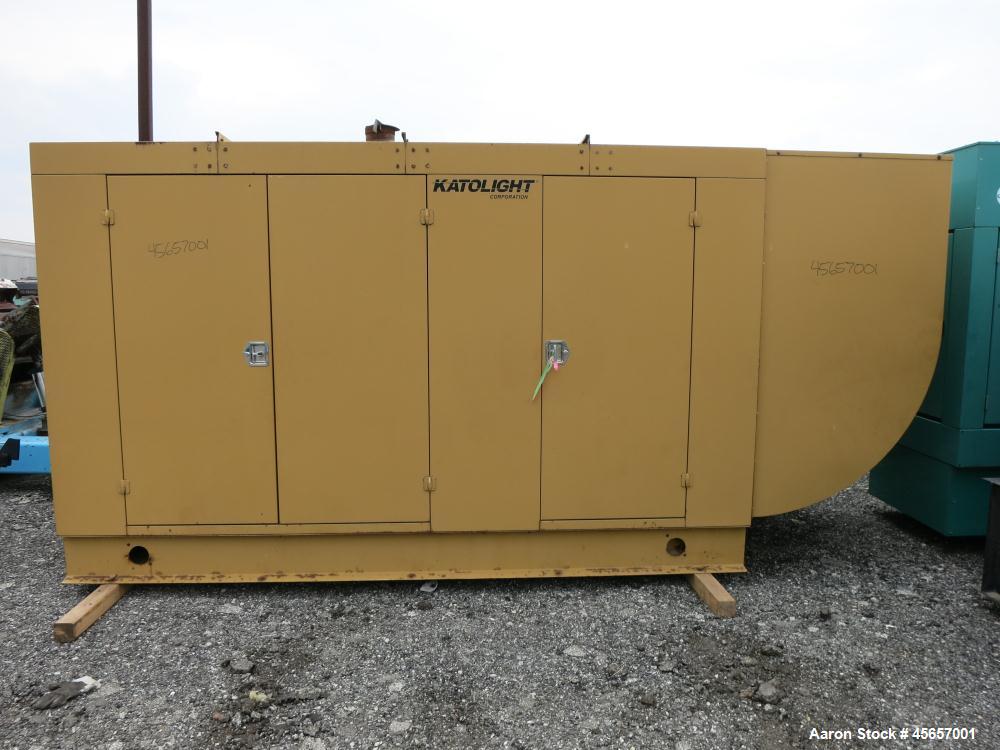 Used Katolight / Cummins 250 kW natural gas generator. Cummins GTA14G1 engine.