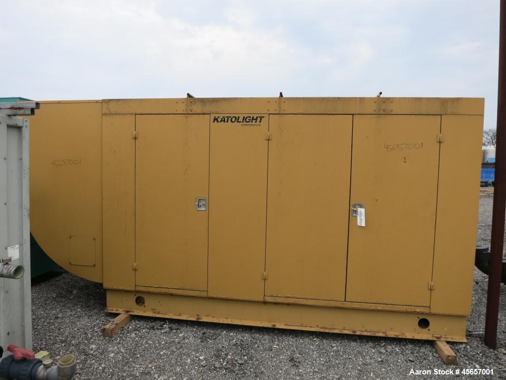 Used Katolight / Cummins 250 kW natural gas generator. Cummins GTA14G1 engine.