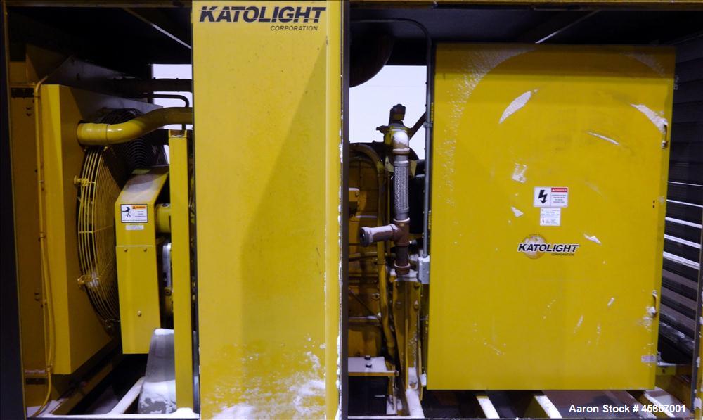 Used Katolight / Cummins 250 kW natural gas generator. Cummins GTA14G1 engine.