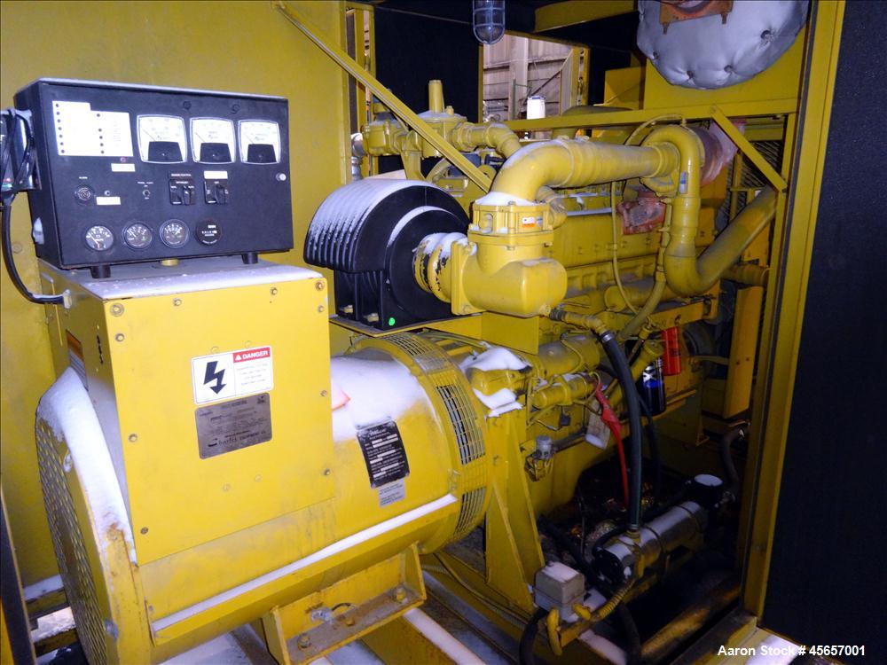Used Katolight / Cummins 250 kW natural gas generator. Cummins GTA14G1 engine.