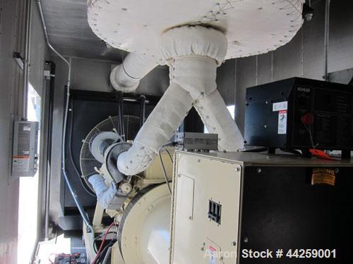 Used MTU / Kohler Power Systems 1020 kW standby diesel generator set, model 1000R0ZD4-12C1, SN-0695319. MTU / Detroit Diesel 16V2000 engine, 4-cycle, rated 1495 HP at 1800 RPM. 3/60/480V. PMG - perma...