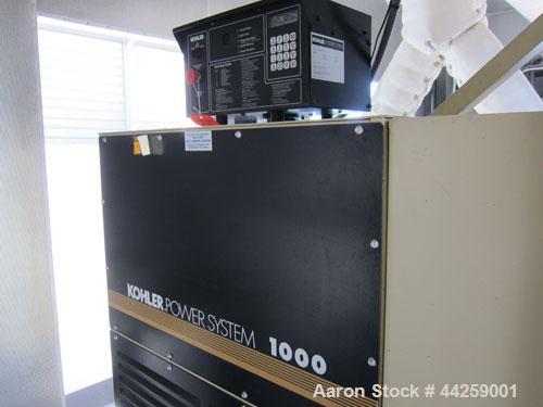 Used MTU / Kohler Power Systems 1020 kW standby diesel generator set, model 1000R0ZD4-12C1, SN-0695319. MTU / Detroit Diesel 16V2000 engine, 4-cycle, rated 1495 HP at 1800 RPM. 3/60/480V. PMG - perma...