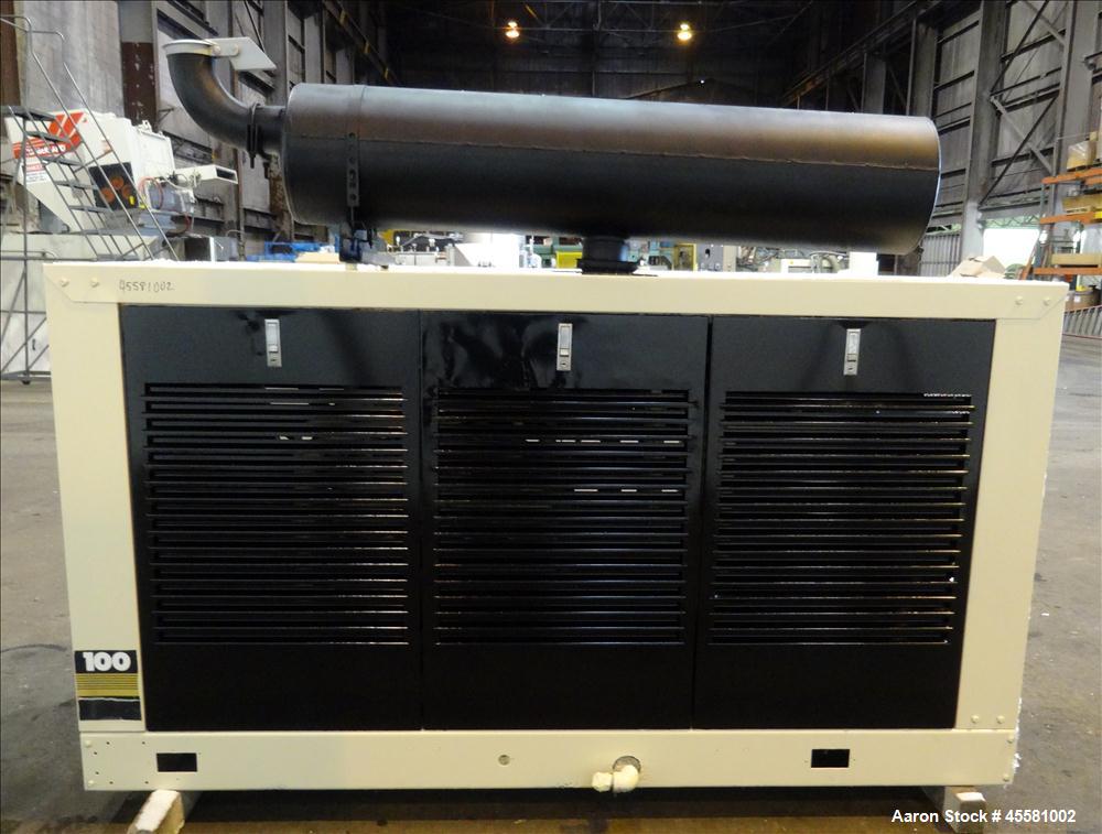 Used-Kohler 100 kW Standby Natural Gas Generator Set, Model 100RZ72