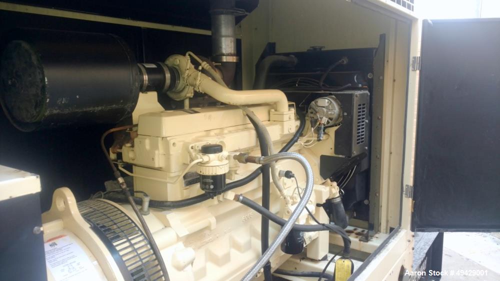 Used Kohler 110 KW Standby Diesel Generator, Model 100RE0ZJB