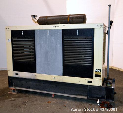 Used Kohler 100 kW standby diesel generator set, model 100REOZJ SN-626163.John Deere model 6068TF250 engine rated 166 HP @ 1800 RPM. 3/60/277/480V, currently set up for 480V, 12 lead reconnectable. 1...