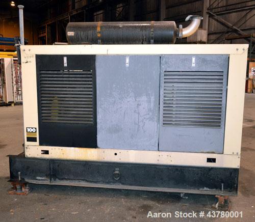 Used Kohler 100 kW standby diesel generator set, model 100REOZJ SN-626163.John Deere model 6068TF250 engine rated 166 HP @ 1800 RPM. 3/60/277/480V, currently set up for 480V, 12 lead reconnectable. 1...