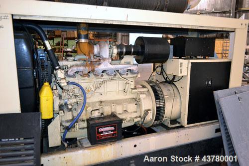 Used Kohler 100 kW standby diesel generator set, model 100REOZJ SN-626163.John Deere model 6068TF250 engine rated 166 HP @ 1800 RPM. 3/60/277/480V, currently set up for 480V, 12 lead reconnectable. 1...