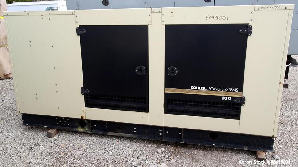 Used- Kohler Natural Gas Standby Generator Set