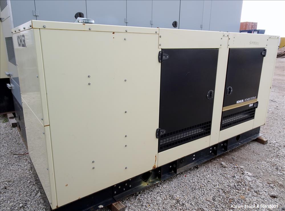 Used- Kohler Natural Gas Standby Generator Set