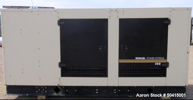 Used Kohler Natural Gas Standby Generator Set