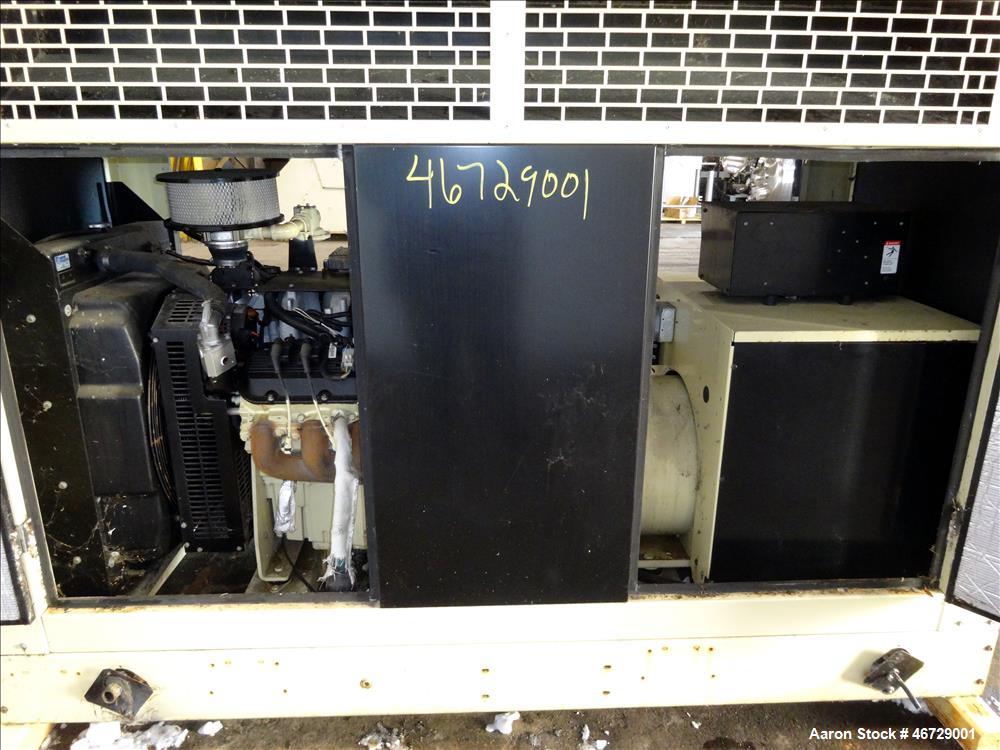 Used Kohler 100 kW natural gas generator model 100RZG, GM 8.1L engine