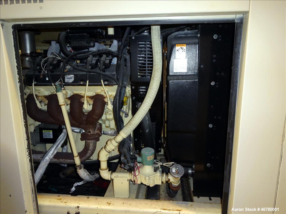 Used Kohler 90 kW standby (85 kW prime) natural gas portable / trailered genera