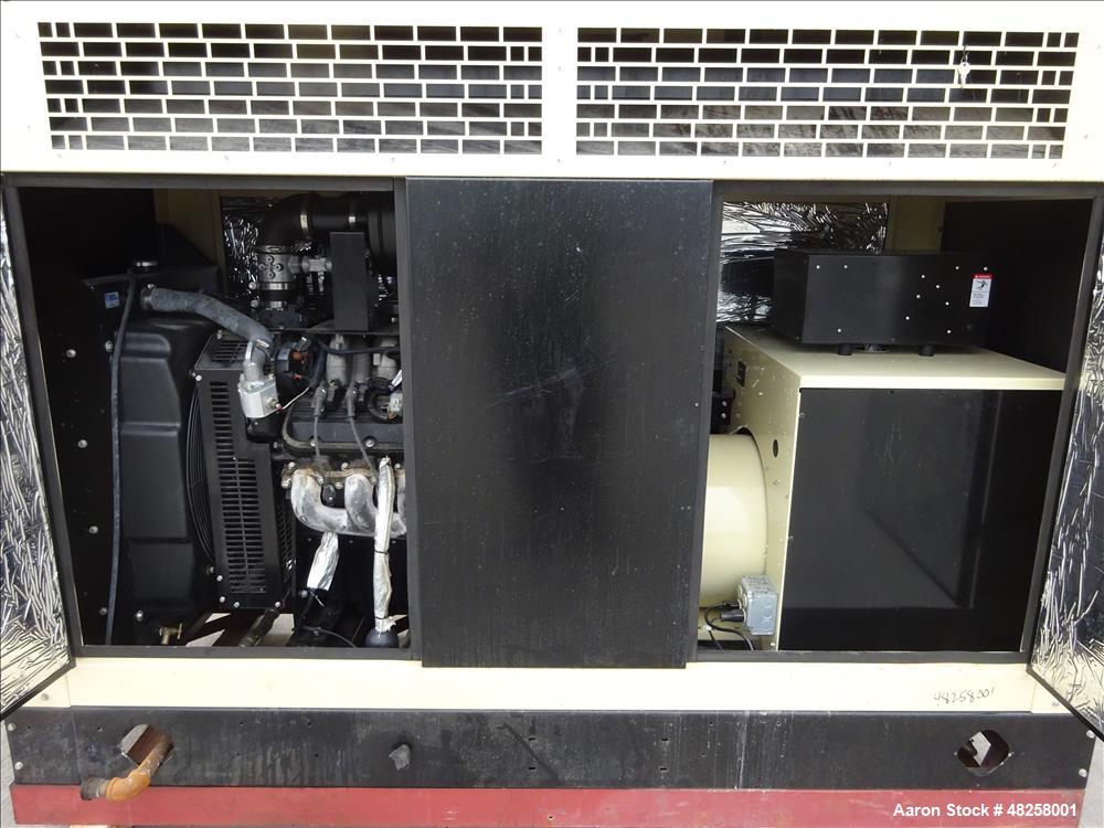 Used Kohler 100 kW  Natural Gas Generator, Model 100RZG. GM 8.1L engine