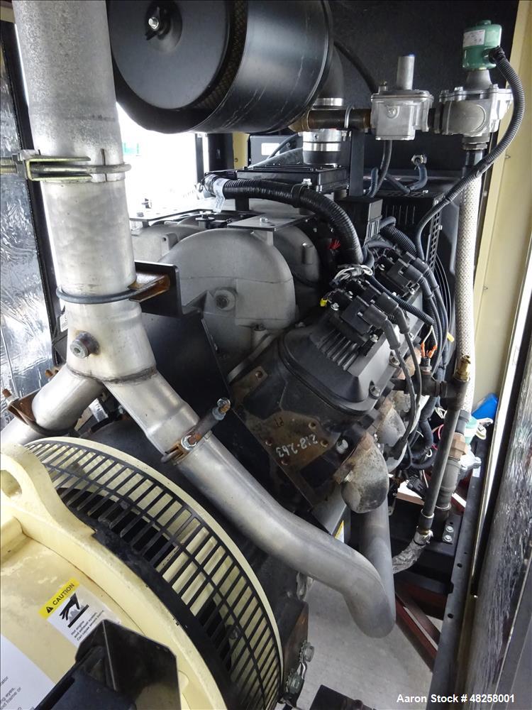 Used Kohler 100 kW  Natural Gas Generator, Model 100RZG. GM 8.1L engine
