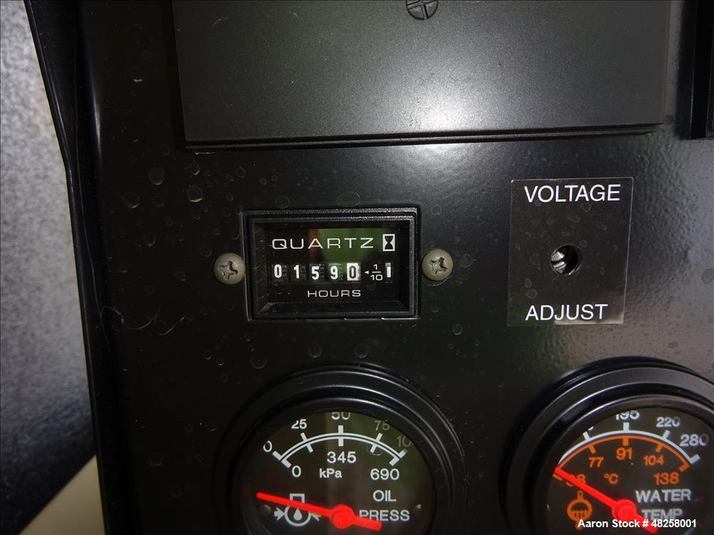 Used Kohler 100 kW  Natural Gas Generator, Model 100RZG. GM 8.1L engine