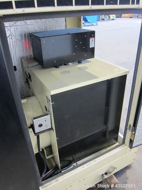 Used Kohler 80 kW Standby Diesel Generator Set, model 80REOZJB, serial #2074966. John Deere model 4045TF250 engine rated 134 hp @ 1800 rpm, EPA Tier I certified, serial #PE4045T515508. 3/60/277/480V....