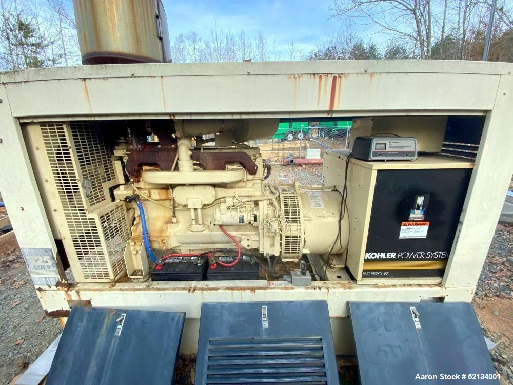 Used Kohler 125 KW standby (110 KW prime) Diesel Generator
