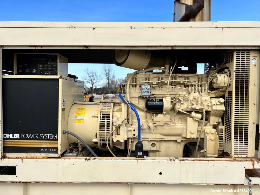 Used Kohler 125 KW standby (110 KW prime) Diesel Generator