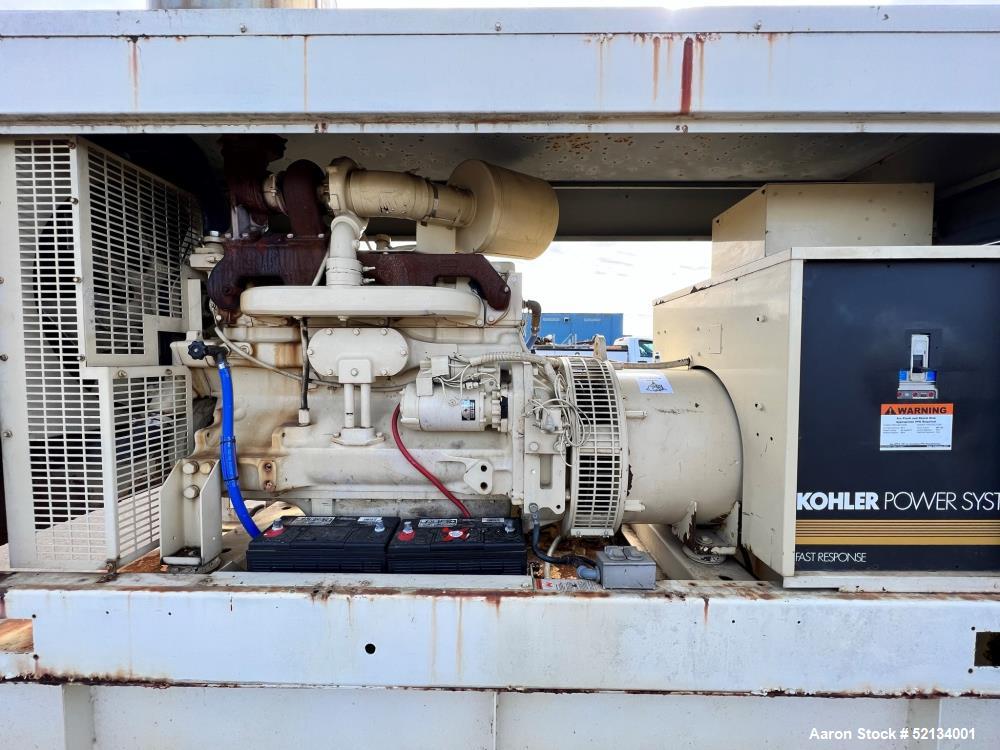 Used Kohler 125 KW standby (110 KW prime) Diesel Generator