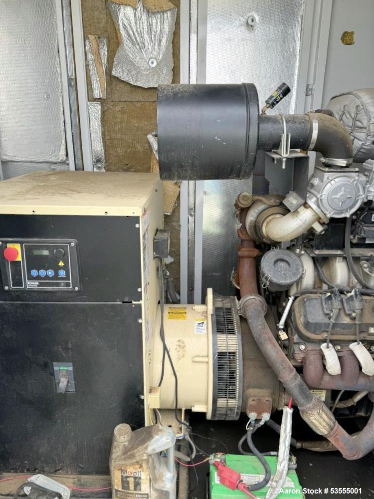 Kohler Standby Natural Gas Generator, Model 125REZGC.