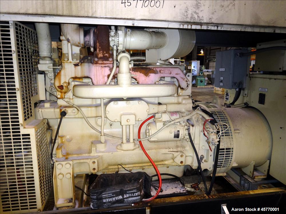 Used Kohler 125 kW standby diesel generator set