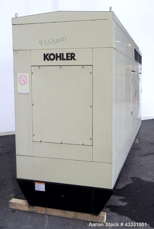 Used- Kohler 135 kW diesel generator set. Kohler model 135ROZJ, SN-705204. John Deere model 6081TF001 4-cycle engine rated 2...