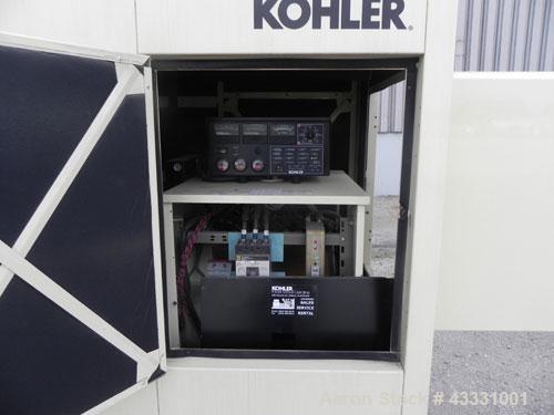 Used- Kohler 135 kW diesel generator set. Kohler model 135ROZJ, SN-705204. John Deere model 6081TF001 4-cycle engine rated 2...