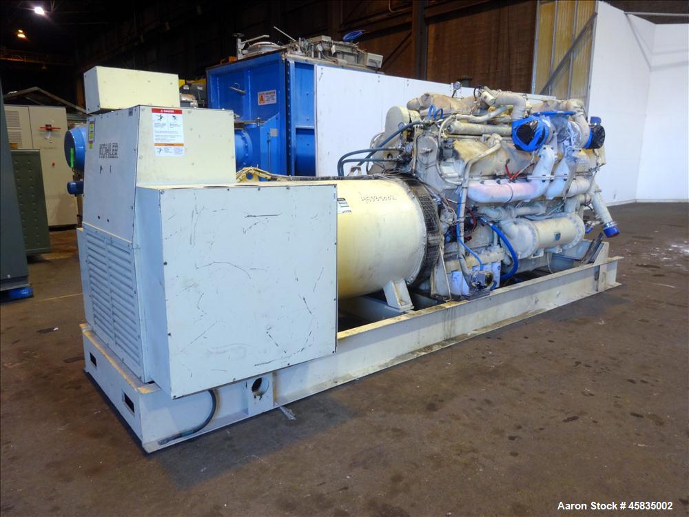 Used Kohler 1500 kW  Diesel Generator 1500ROZD71, Detroit Diesel 16V-149TIB