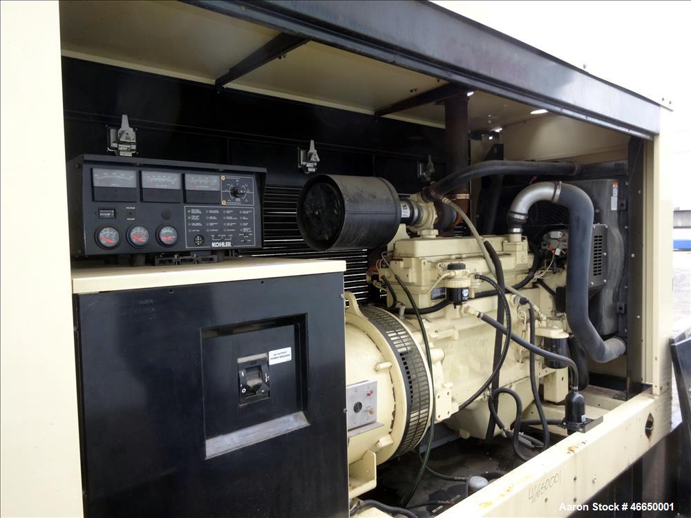 Used Kohler 160 kW standby (145 kW prime) diesel generator set, model 150REOJ