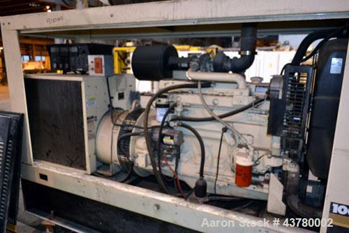 Used Kohler 100 kW standby diesel generator set, model 100REOZJ SN-699799. John Deere model 6068TF250 engine rated 166 HP @ 1800 RPM. 3/60/277/480V currently set up for 480V, 12 lead reconnectable. 1...