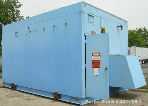 Used - Kohler 150 kW diesel generator set, model 150ROZJ81, spec PA-189821-81, 3/60/277-480V. Kohler 460V auto transfer switch, Pryco 24" x 48" x 48" fuel tank, all mounted in Atkinson sound attenuat...
