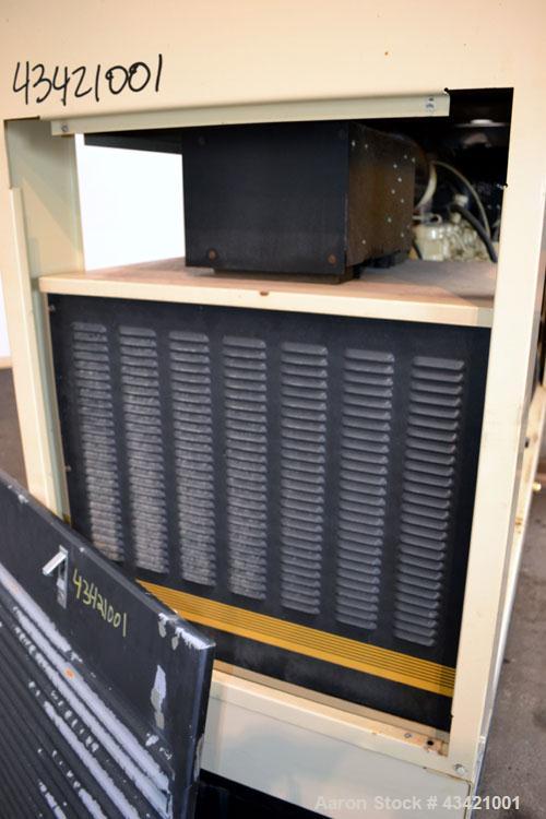 Used Kohler 150kW Diesel Generator Set. Model 150ROZJ, SN-397222. John Deere model 6081AF001 engine, SN-RG6081A052960. 3/60/120/208. 600 Amp main-line circuit breaker. Weather Enclosure.Tramont model...