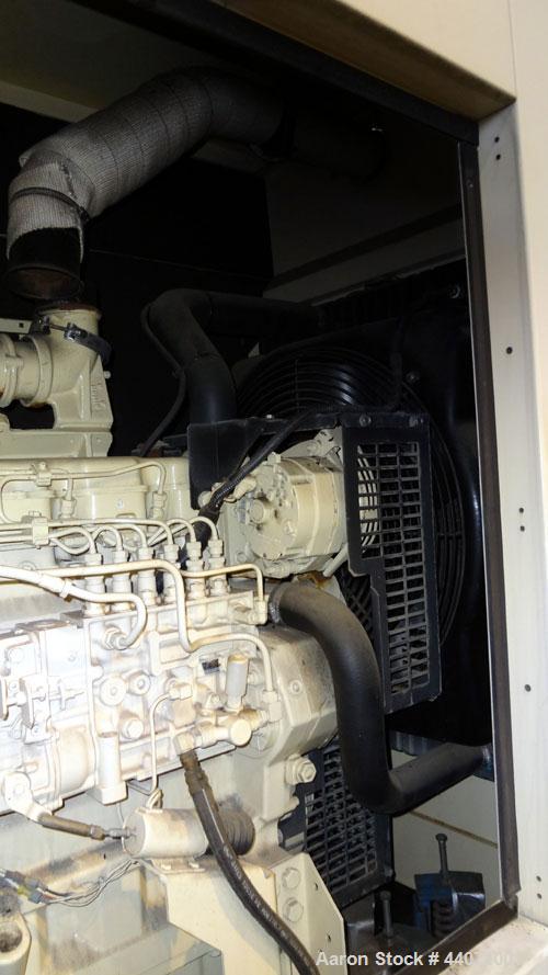 Used Kohler 150kW standby (135 kW prime) diesel generator set, model 150R0ZJ, SN-610933. John Deere 6081AF001 8.1L engine rated 186 HP @ 1800 RPM, SN-RG6081A078615. 3/60/480V. 12 lead reconnectable. ...