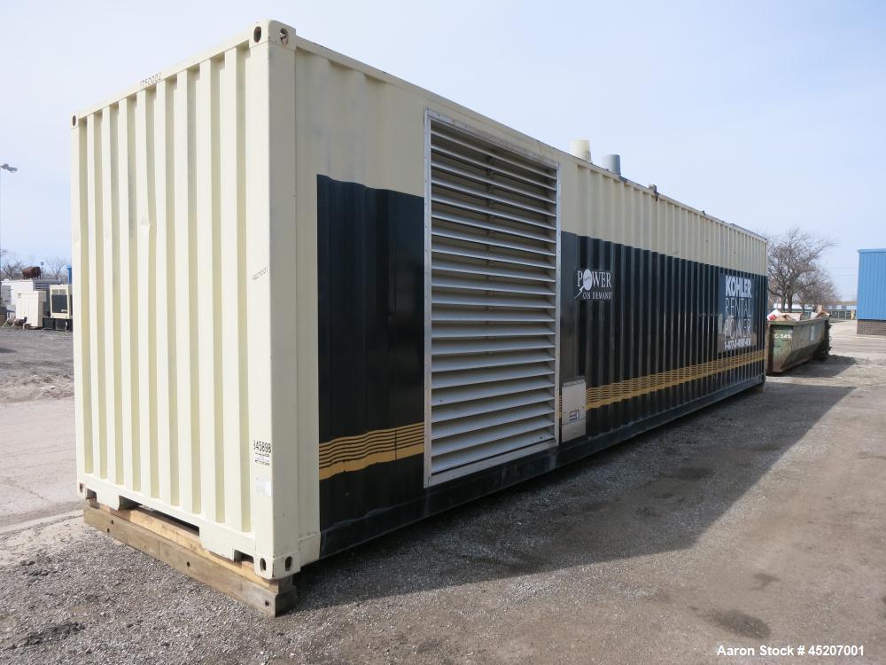 Used MTU / Kohler 1750 kW Standby Diesel Generator Set, Model 1750ROZD4.
