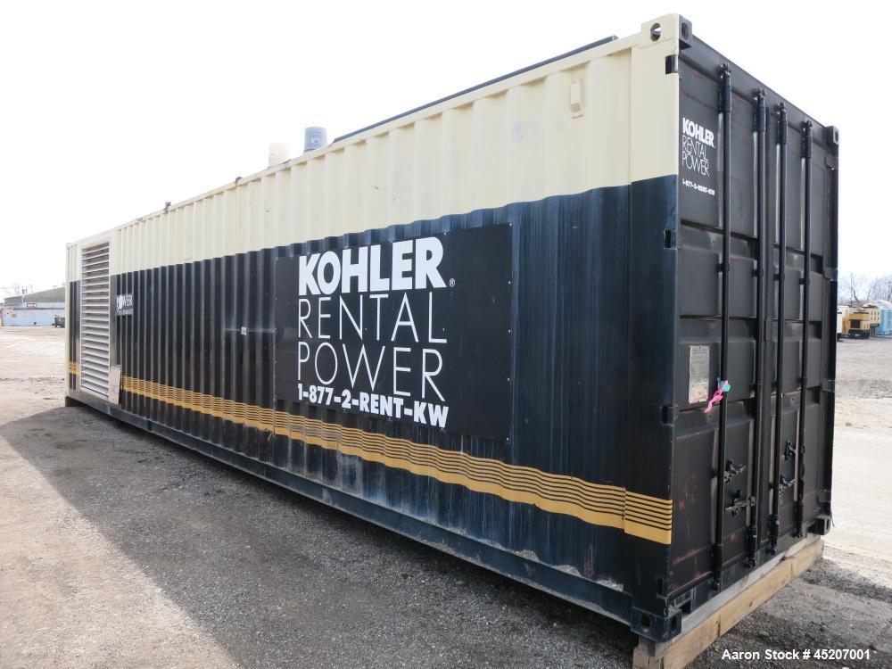 Used MTU / Kohler 1750 kW Standby Diesel Generator Set, Model 1750ROZD4.