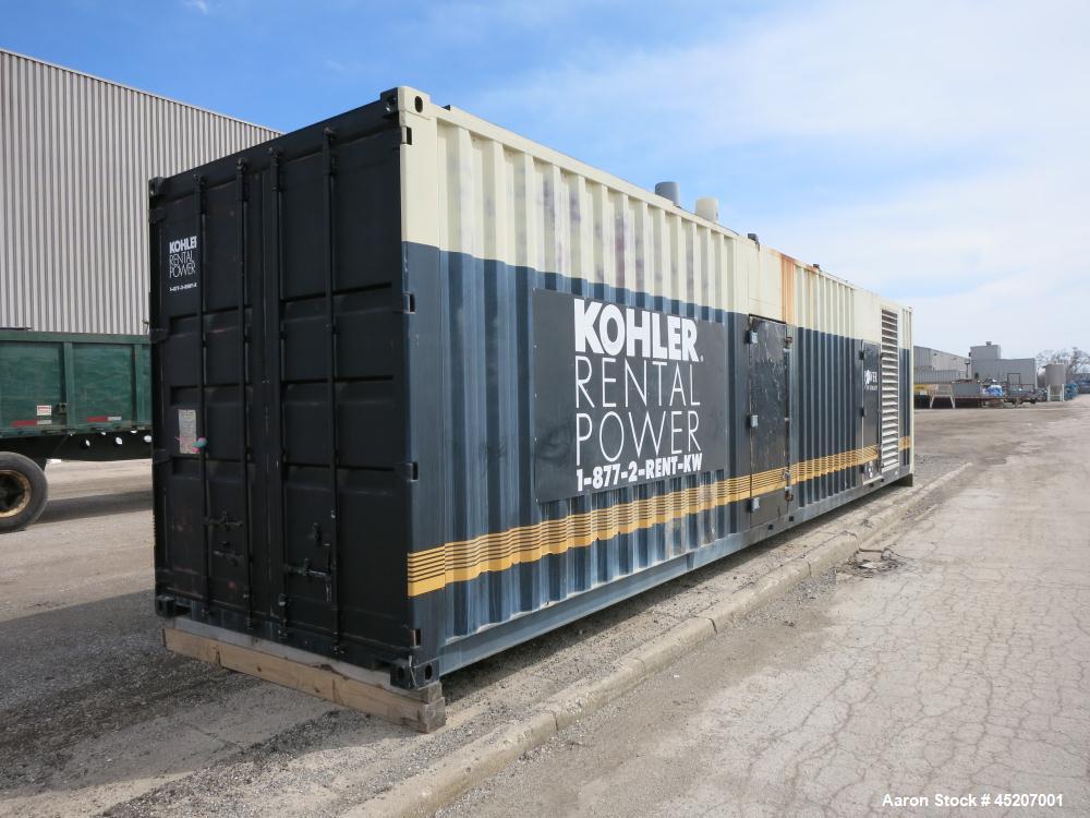 Used MTU / Kohler 1750 kW Standby Diesel Generator Set, Model 1750ROZD4.