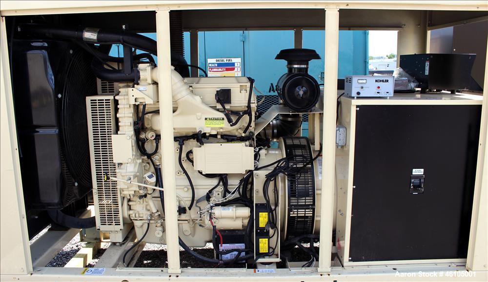 Used Kohler / Detroit 180 kW natural gas generator. Detroit Diesel S60G natural