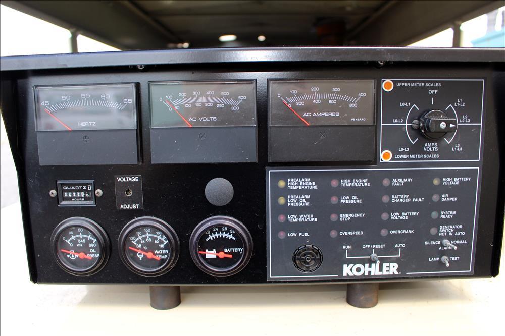 Used Kohler / Detroit 180 kW natural gas generator. Detroit Diesel S60G natural