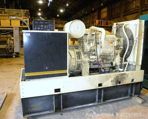 Used Kohler 200 kW Diesel Standby Generator Set. Kohler model 200R0ZD71, serial #355911. Detroit Diesel model 6-71T turbocharged engine. 3/60/277-480V. 12 lead reconnectable mainline circuit breaker....